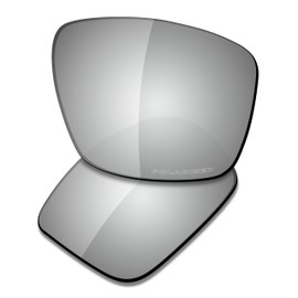 SAUCER Premium Replacement Lenses for Oakley Cables OO9129 Sunglasses High Defense - Chrome Metal Polarized