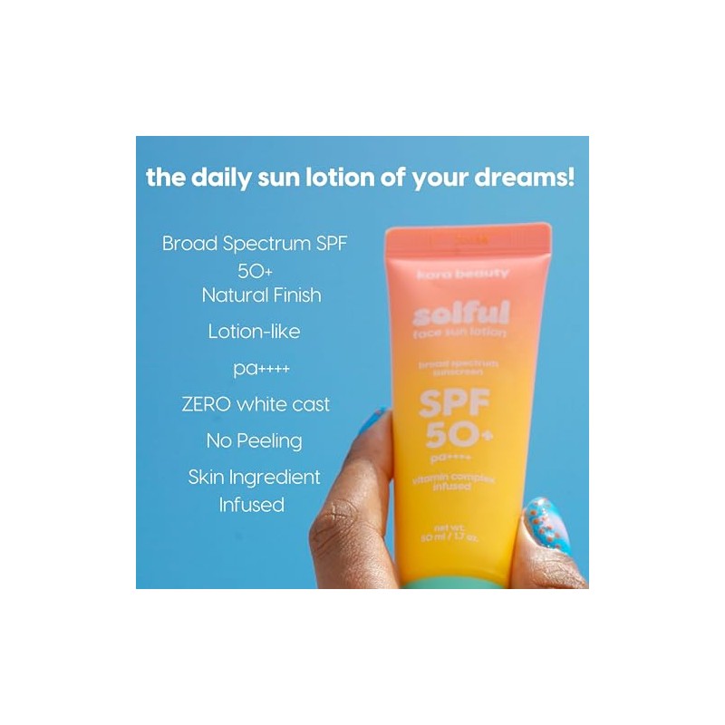 Kara Beauty Solful Face Sun Lotion Spf 50+ Pa++++ Protector