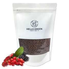 Hello Green Oja-Hwan 1kg (pack) Large Capacity Goji Berry, Schisandra Cinnamomum, Cornus Officinalis, Bokbunja, and Sasangja / 헬로우그린 오자환 1kg(팩) 대용량 구기자 오미자 산수유 복분자 사상자