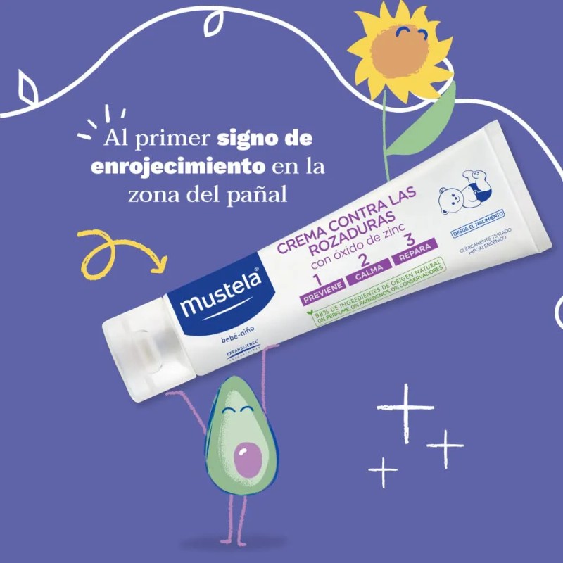 Jabón Natural Piel Normal Y Crema Contra Rozaduras Oxido Zin