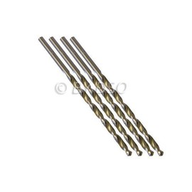 Professional 4 Piece 5mm HSS 4241 Long Straight Shank Twist Drill Bits DR051