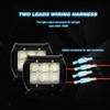 Nilight LED Light Bar Wiring Harness Kit 16AWG 12V On