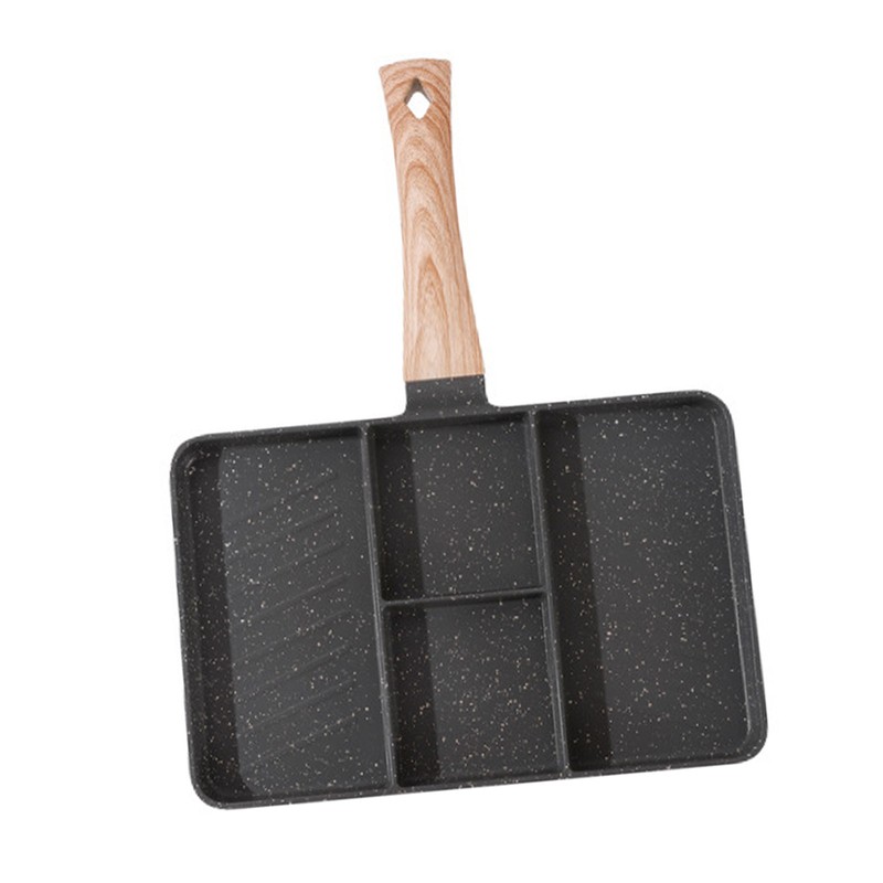 Divided Grill Maifan Stone Coating Aluminum Uniform Heating Anti Stick