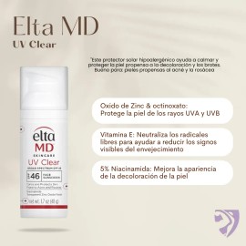 Elta Md Uv Clear Broad-spectrum Spf46 48 G