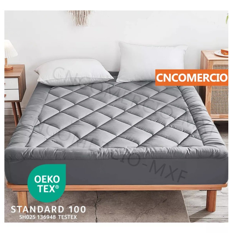 Amorosa Funda De Colchón Tamaño Individual Acolchada De 600 Hilos