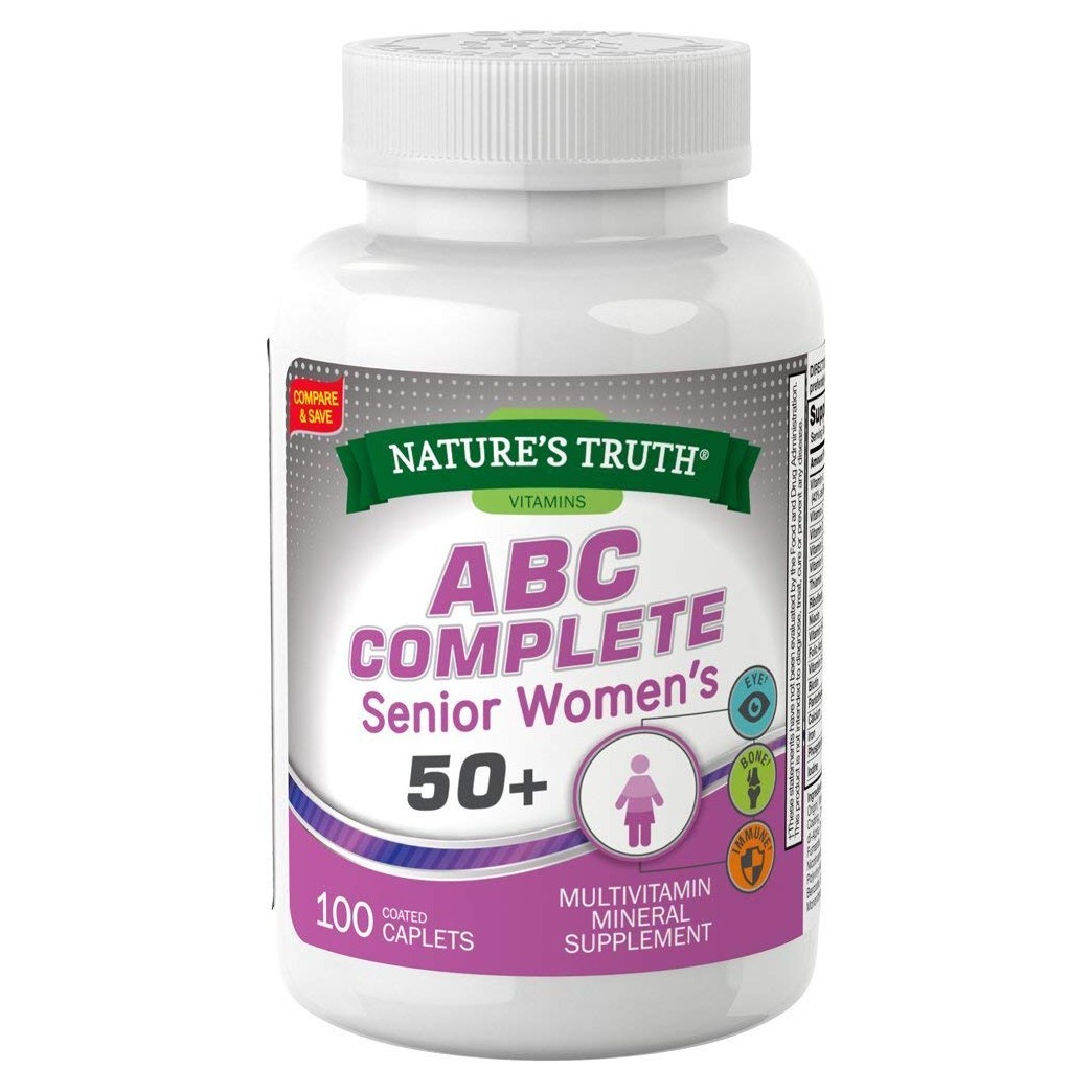 Nature's Truth ABC Complete Womens 50+ Multivitamin 100 Count (3)
