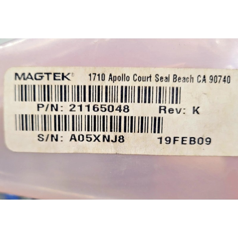 MAGTEK card reader, model 21165048