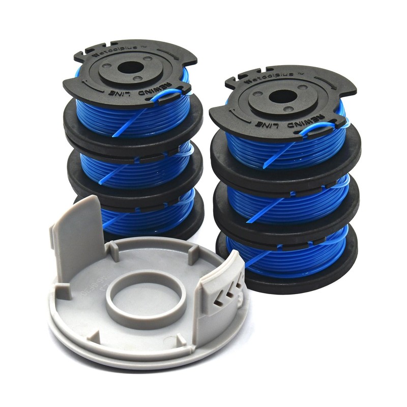 WETOOLPLUS 0.065 in. Replacement Spool Line 88524 & Cover Cap