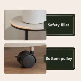 LALFPET Iron Art Indoor Home Floor Standing Mobile Multi-Layer Plant Stand, Living Room Luxury Decorative Flower Rack, Simple Iron Storage Shelf, Plant Holder, Tiered Plant Stand