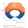 Shampoo Hat, Orange x Blue, Children, Shampoo Cap, Baby, Toddler,