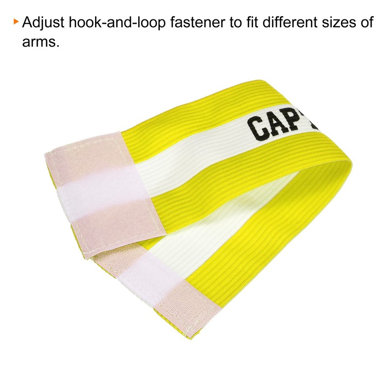 PATIKIL Captain's Armband, Elastic Arm Band for Soccer Team Training,
