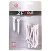 Zero Friction Tour 3-Prong Golf Tees (1-3/4 Inch, White, Pack