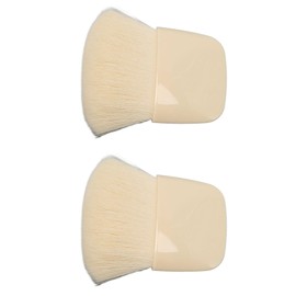 Zetiling Soft Bristles Mini Makeup Brush Portable Small Loose Powder Brush for Blush Foundation with Comfortable Handle, Multi Functional Makeup Brush for