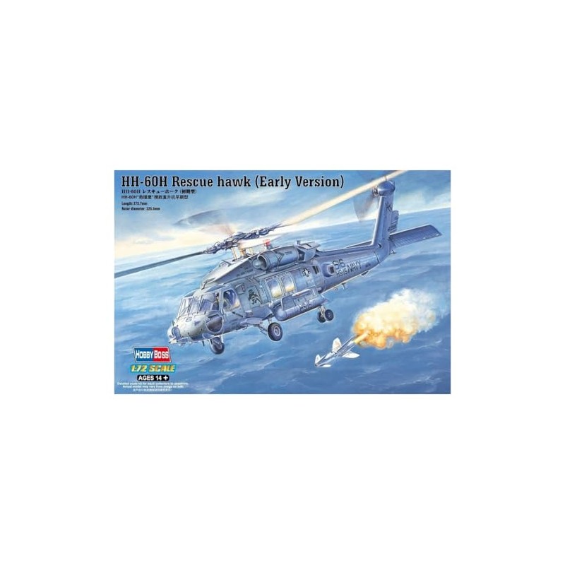 Hobby Boss 87234 Modellbausatz HH-60H Rescue hawk (Early Version)