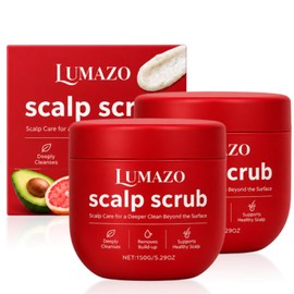 Scalp Scrub,150g Scalp Scrub Psoriasis Red Jar(2pcs)