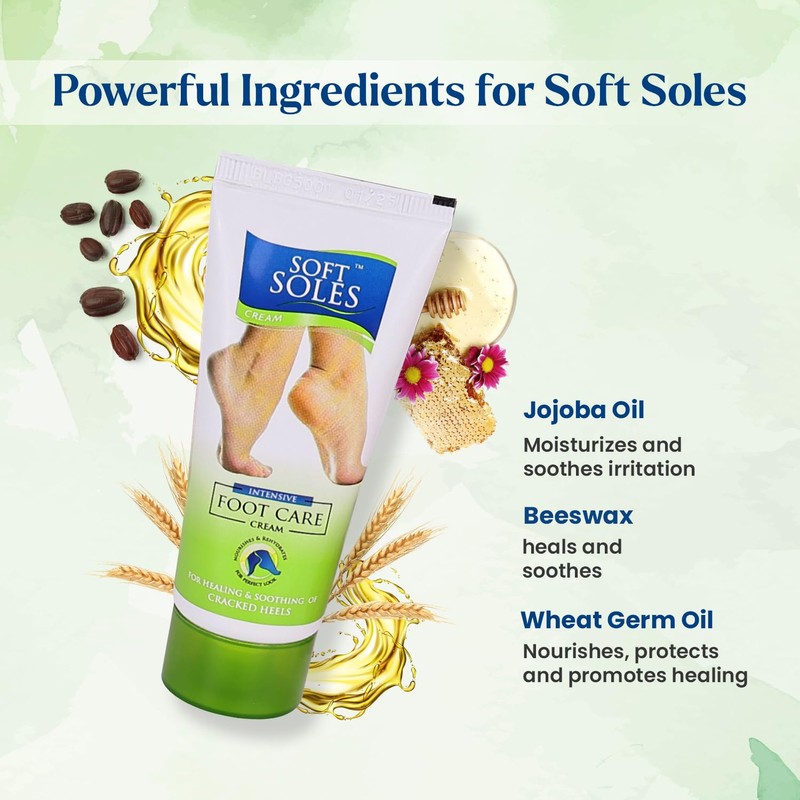 Softsoles Intensive Foot care cream Combo Pack of 4 (30g