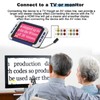 Fockety Portable Digital Video Magnifier, 2-32X Magnifying Handheld Portable Electronic