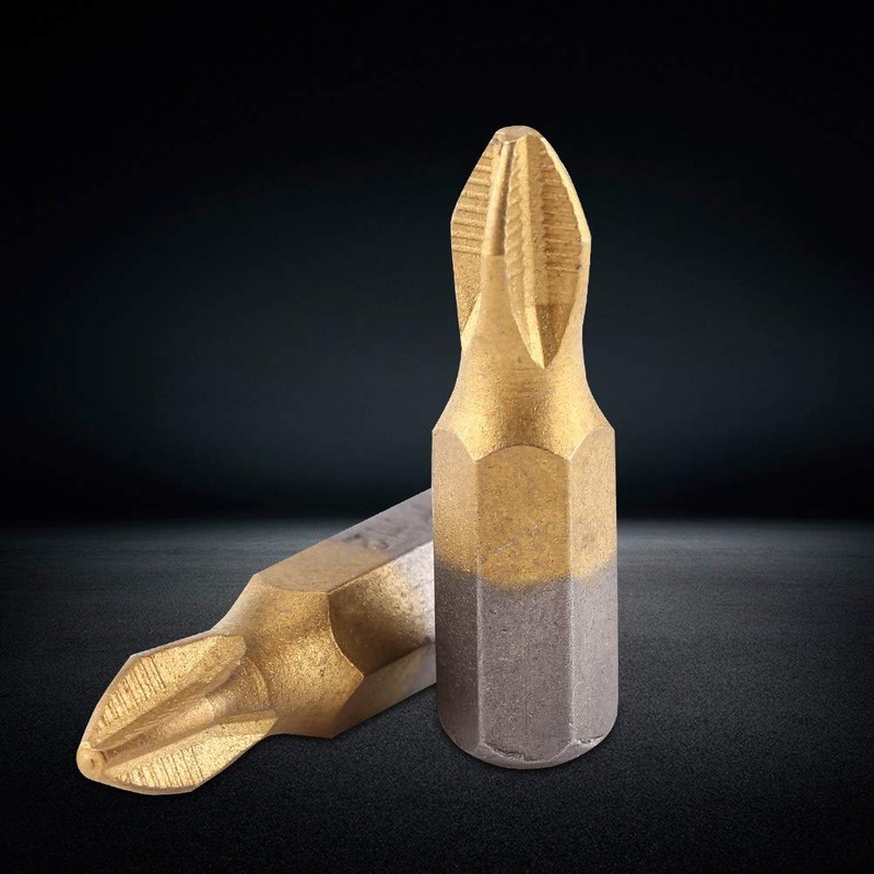 10 Pcs Coated Screwdriver PH2 Bits Phillips Screwdriver Bits Bits