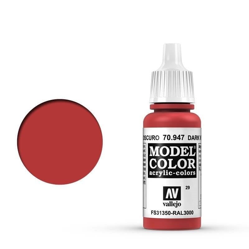 Vallejo Acrylic Paint, Vermillion