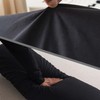 WhatsBedding Memory Foam Body Pillow with Breathable Zippered Cotton Cover,