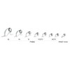 FUJI KOGYO PHBSG2081 Stainless Steel SiC Guide Set for Boat Swim Rod