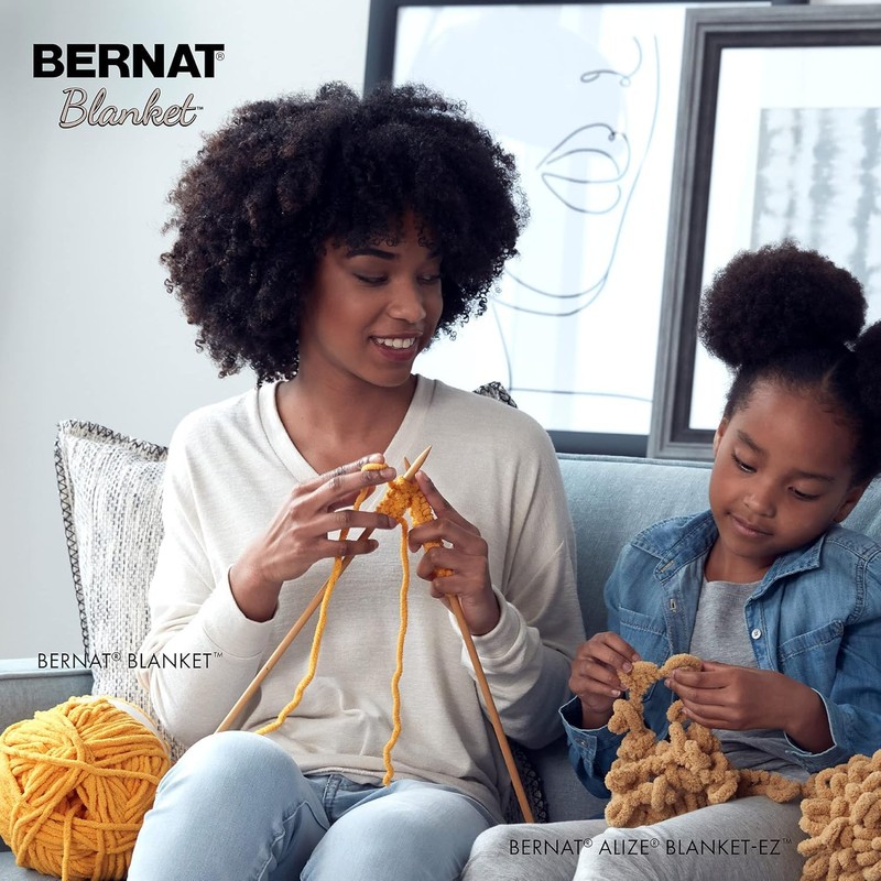 Bernat Blanket BB Stormy Ocean Yarn - 2 Pack of