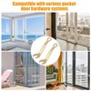 lasuroa 2pcs Pocket Door Wrenches, Bi-Fold Closet Door Pivot Adjustment