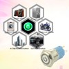 CESFONJER 2pcs Metal Latch Push Button Switch, Waterproof Toggle Switch
