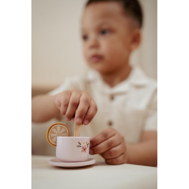 Little Dutch 2507 Wooden Tea Set - Mint