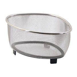 Pearl Metal HC-678 Triangle Corner Colander, Stainless Steel Basis Line