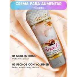 Crema Aumenta Talla Busto Senos Reafirmante Hidratante