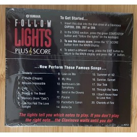 Yamaha Piano FOLLOW LIGHTS for CLAVINOVA CVP Models 203, 205, 207, 209