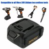 For WORX 2pack For WORX 20V MAX Extend Lithium Battery