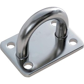 TRUSCO TIP-16 Stainless Steel Eye Plate, 16mm, Pack of 1