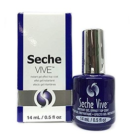 Seche Vive Gel Effect Top Coat 0.5 Ounce by Seche Vite