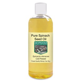 DEVPRAYAG DEVPRAYAG Pure Spinach Seed Oil (Spinacia oleracea) Cold Pressed 200ml (6.76 oz)