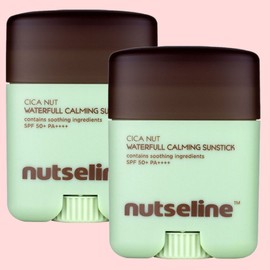 Nutserine Cica Nut Waterful Calming Sun Stick SPF50+ PA++++, 20g, 2 pieces / 넛세린 시카 넛 워터풀 카밍 선스틱 SPF50+ PA++++, 20g, 2개