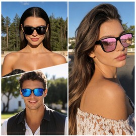 Wzerry Polarized Sunglasses Over Glasses for Women - Fit Over Glasses UV400 Protection Large Shades for Driving & Outdoor