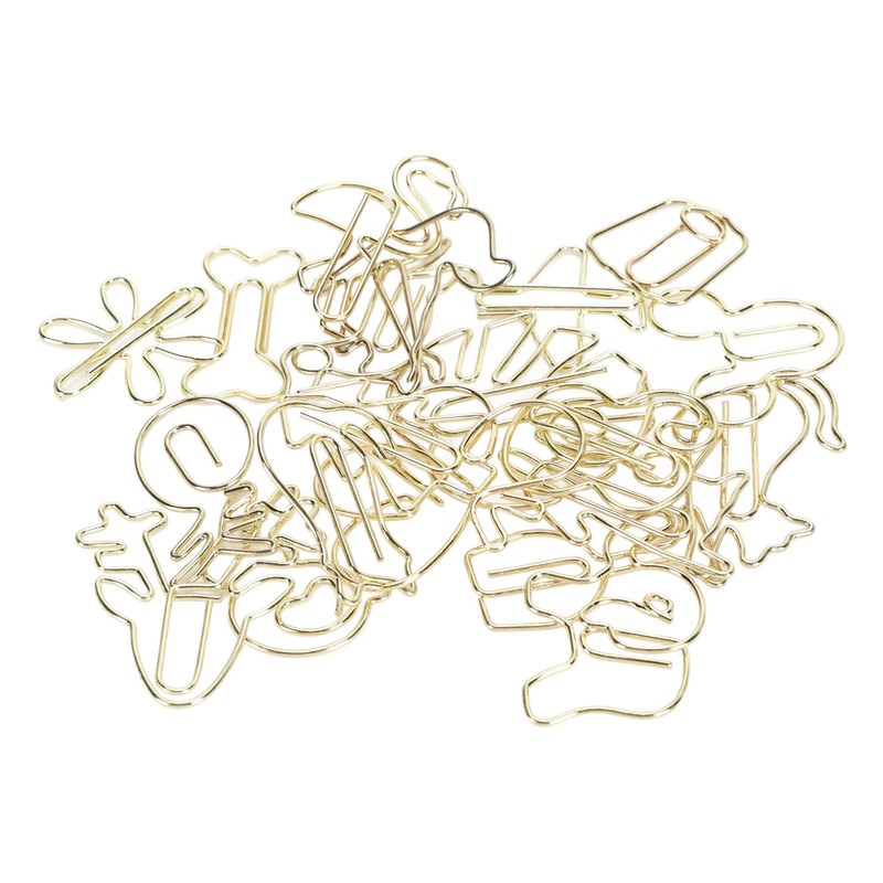 100 Pcs Fancy Paperclips Large Plastic Covered Wire Multi Purpose