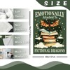 Zzkol Emotionally Attached to Fictional Dragons Flannel Throw Blanket
