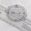 Generic 360 Degree Protractor Reading Protractor,Aviation Training Scale,Drafting Tools Measuring