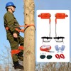 Xiholeruf Tree Climbing Spikes Kit, Tree Climbing Gear, Adjustable Arborist
