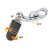 TCMT 32mm 1 1/4" Highway Engine Guard Bar Highway Footpegs