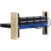 NavePoint 3U Vertical Rack Rail Pair DIY Kit with Hardware,