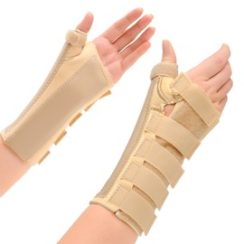 Express Orthopaedic® - Medically Approved Neoprene Wrist & Thumb Brace Support For Arthritis, Carpal Tunnel, Sprains & RSI (M - Wrist Circ:15-17cm, RIGHT)