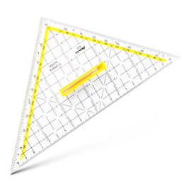Aristo"TZ-Dreieck" Set Square Plexiglass 225 mm Transparent