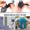 Booms Fishing RG5 Retractable Keychain Heavy Duty with Belt Clip,