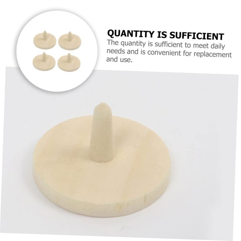Kisangel 20pcs Wooden Golf Ball Position Markers Durable Eco-Friendly Alignment