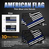 GRITKULTURE 5.1 Inch X 3 Inch Thin Blue Line US