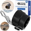 Trailer Plug Holder, 1 Piece, in Black, Hanging Drawbar Holder